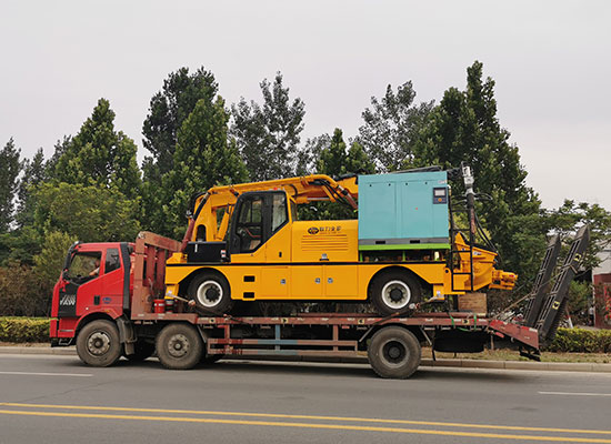 混凝土濕噴機(jī)械手發(fā)貨現(xiàn)場(chǎng)